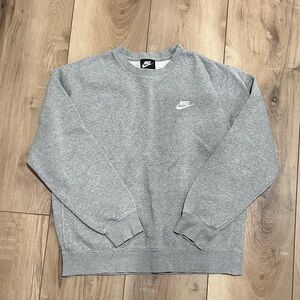 Nike Men's Classic Gray Crewneck Sweatshirt Sz M